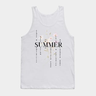 SUMMER - Jane Austen novels design Tank Top